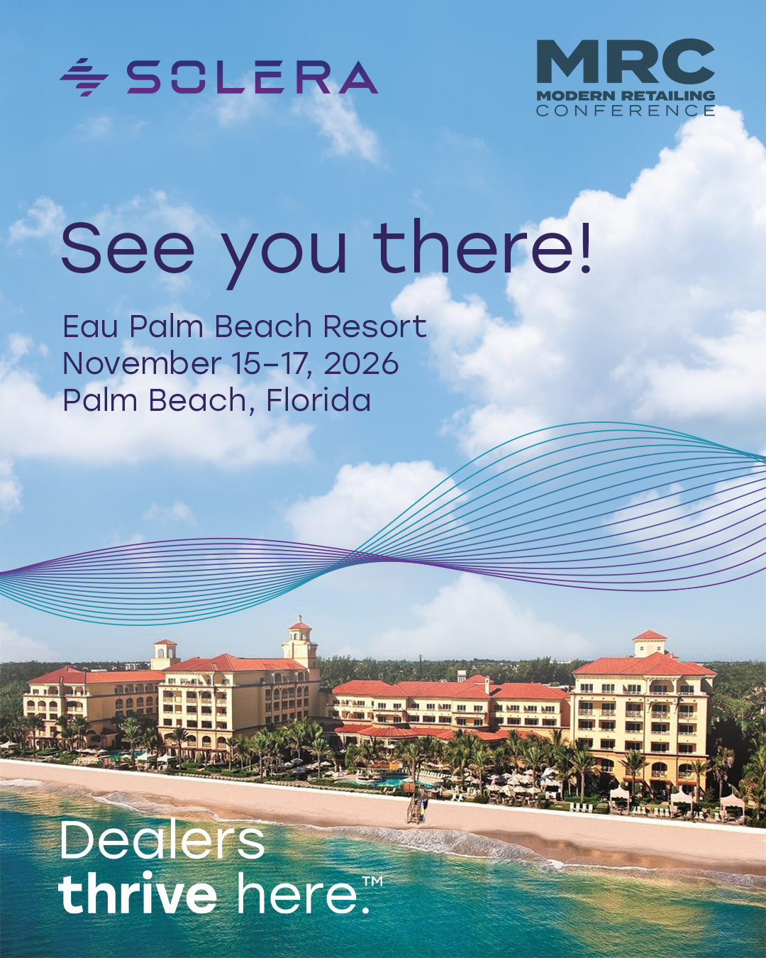 Solera at Modern Retailing Conference 2026 promotional graphic